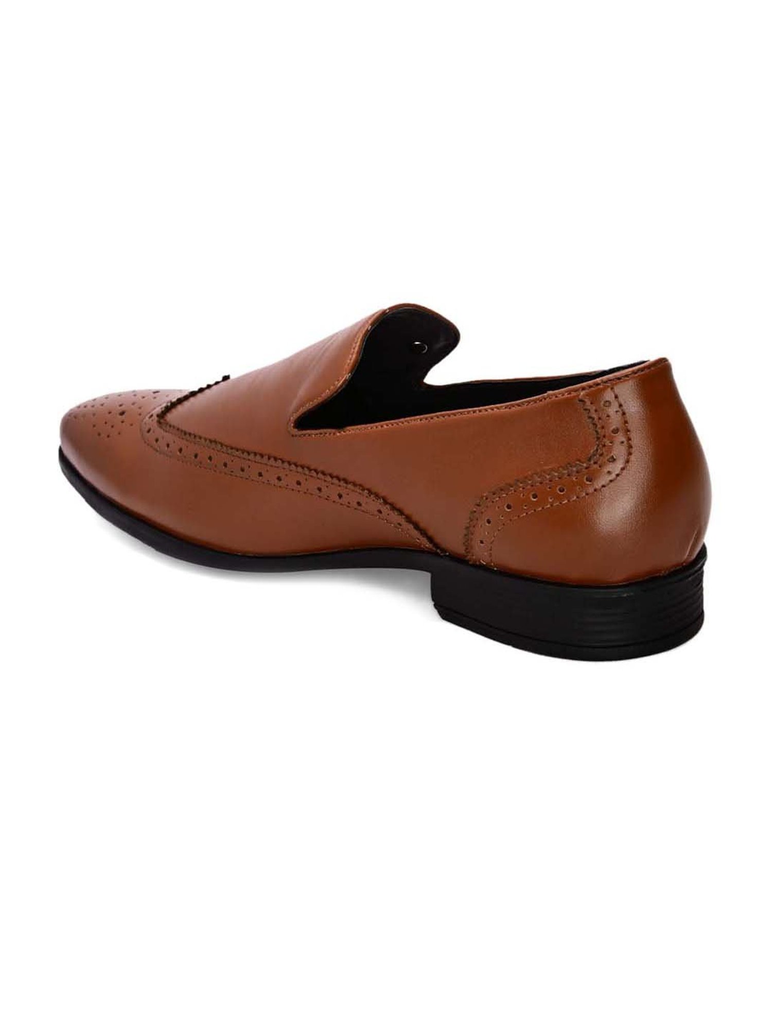 San Frissco Men's Tan Casual Loafers