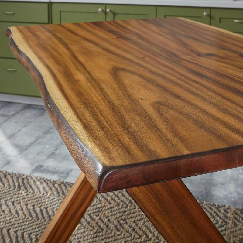 Forest Retreat High Dining Table Set Brown - Home Styles