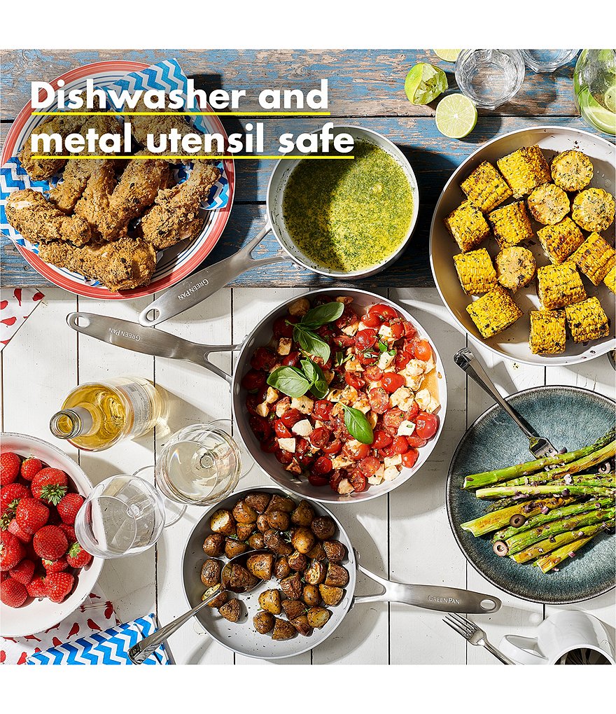 GreenPan Venice Pro Ceramic Non-Stick 7-Piece Cookware Set