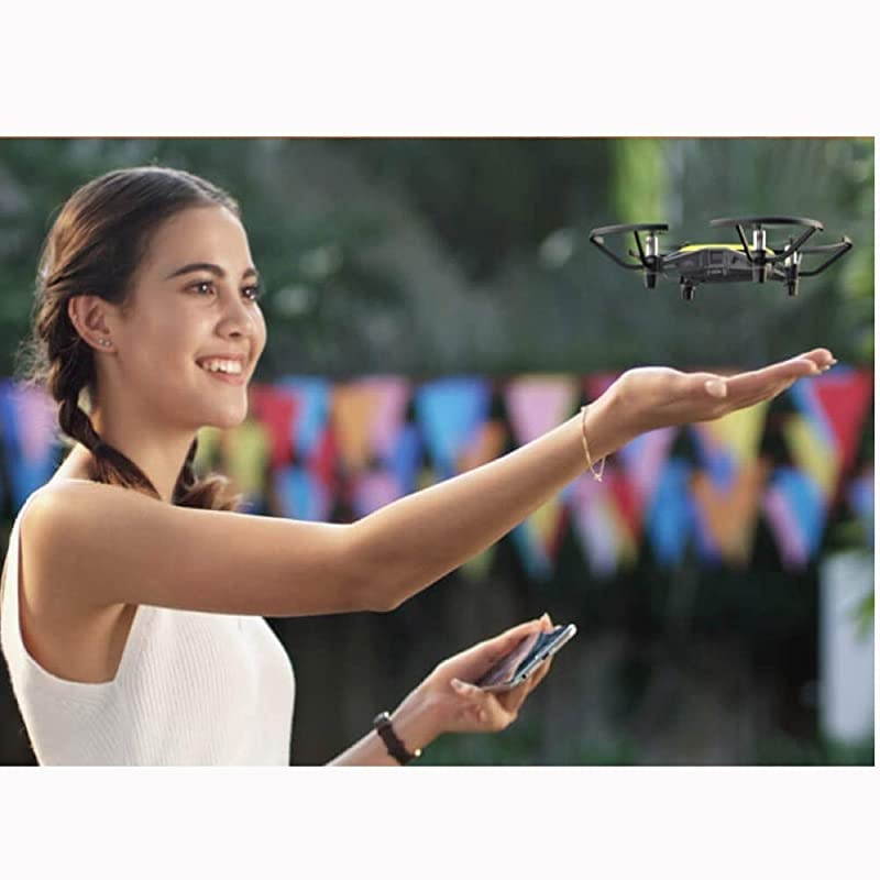 Tello Quadcopter Drone Boost Combo with HD Camera and VR, comes 3 Batteries, 8 Propellers, Powered by  Technology and Intel 14-Core Processor, Coding Education, Throw and Go