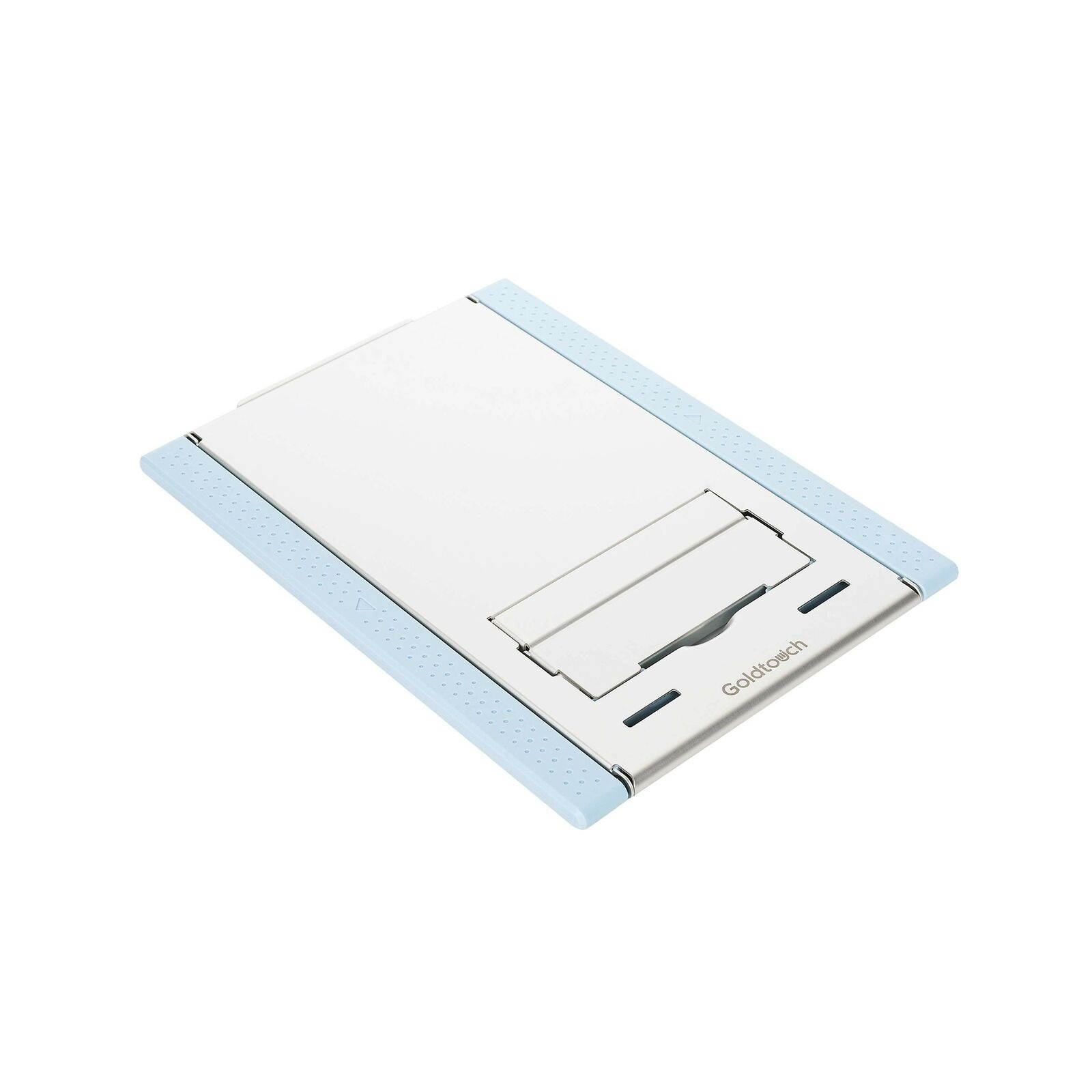 Goldtouch KOV-GTLS-0044 Go! Travel Laptop and Tablet Stand (Aluminum), Blue