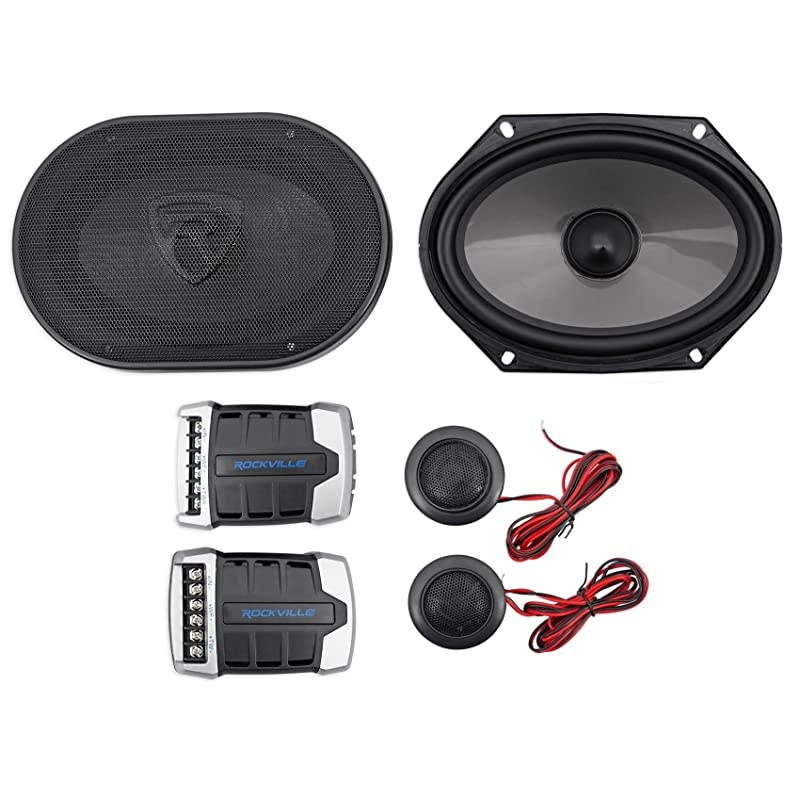 Pair  RV682C 6x8 5x7 Component Car Speakers 900 Watts170w RMS CEA