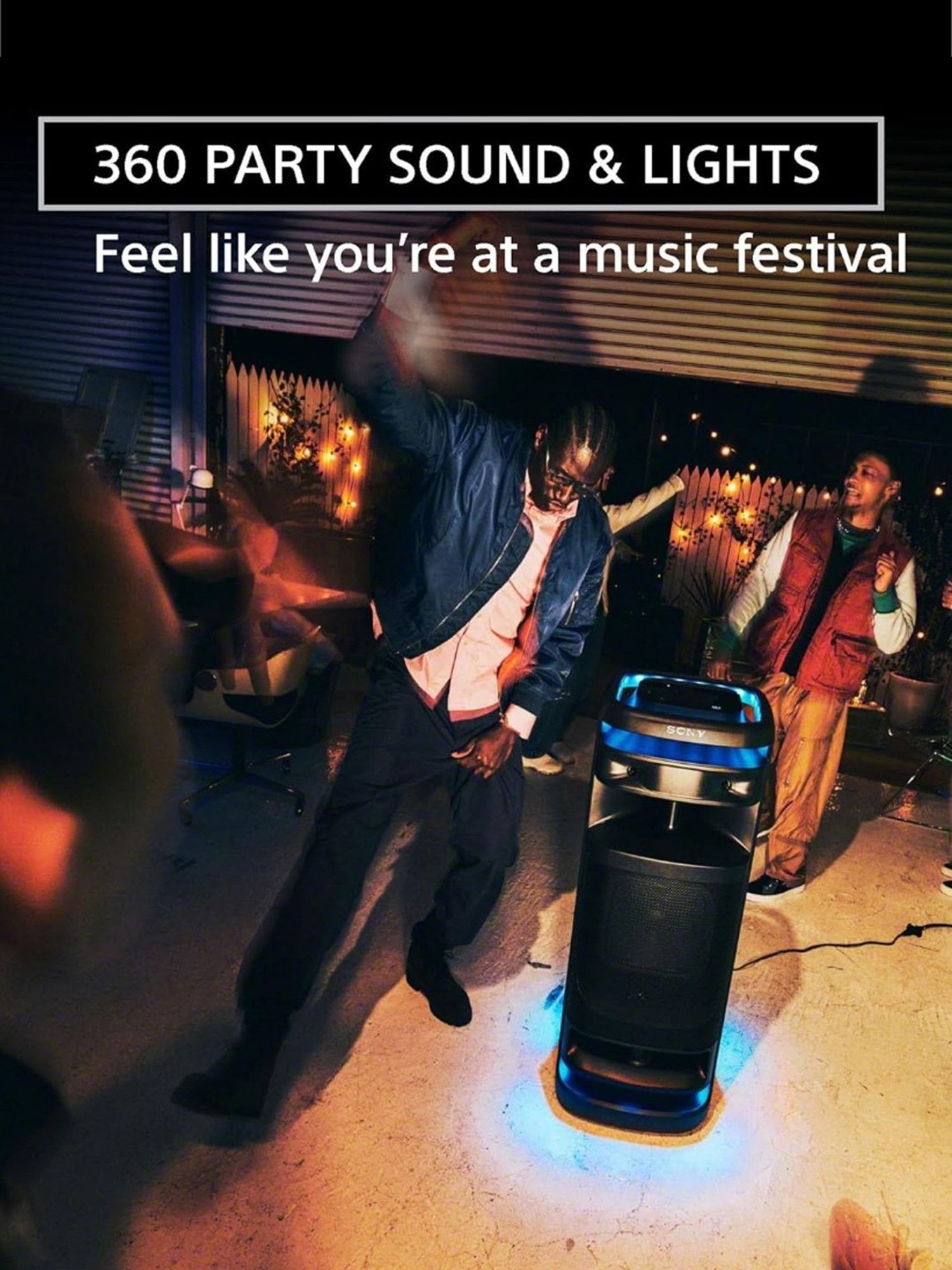 Sony New Launch ULT Tower 10 Bluetooth Speaker with Touch Panel (Black)