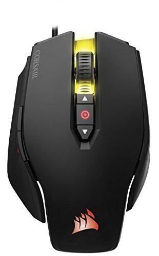 New : Gaming mouse, CORSAIR M65 Pro RGB - FPS Gaming Mouse - 12,000 DPI Optical Sensor - Adjustable DPI Sniper Button - Tunable Weights -On-the-fly DPI switching,  Black