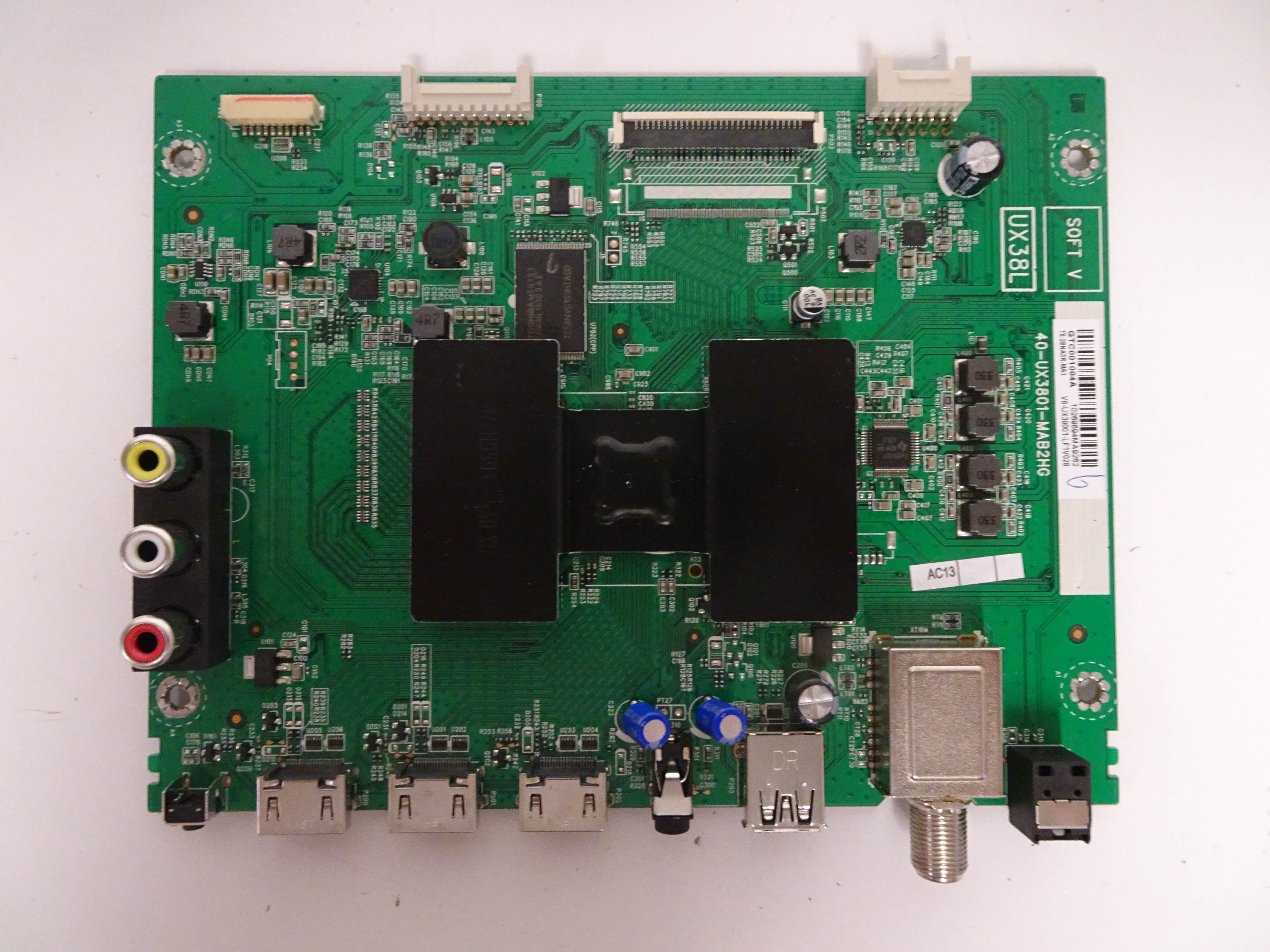TCL 32S301 32S305 Main Board (40-UX3801-MAB2HG) T8-28NA3R-MA1