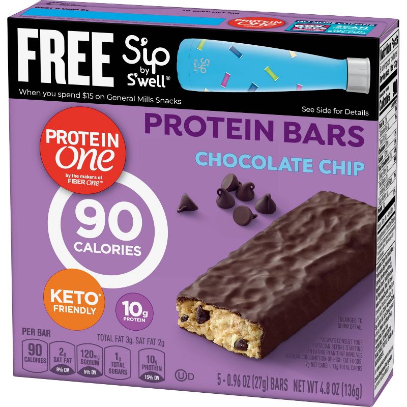 Protein One Chocolate Chip Protein Bars - 5ct