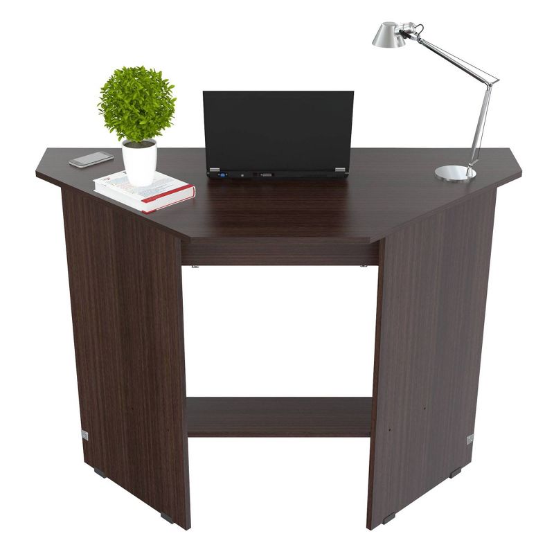 Corner Writing Desk Espresso - Inval