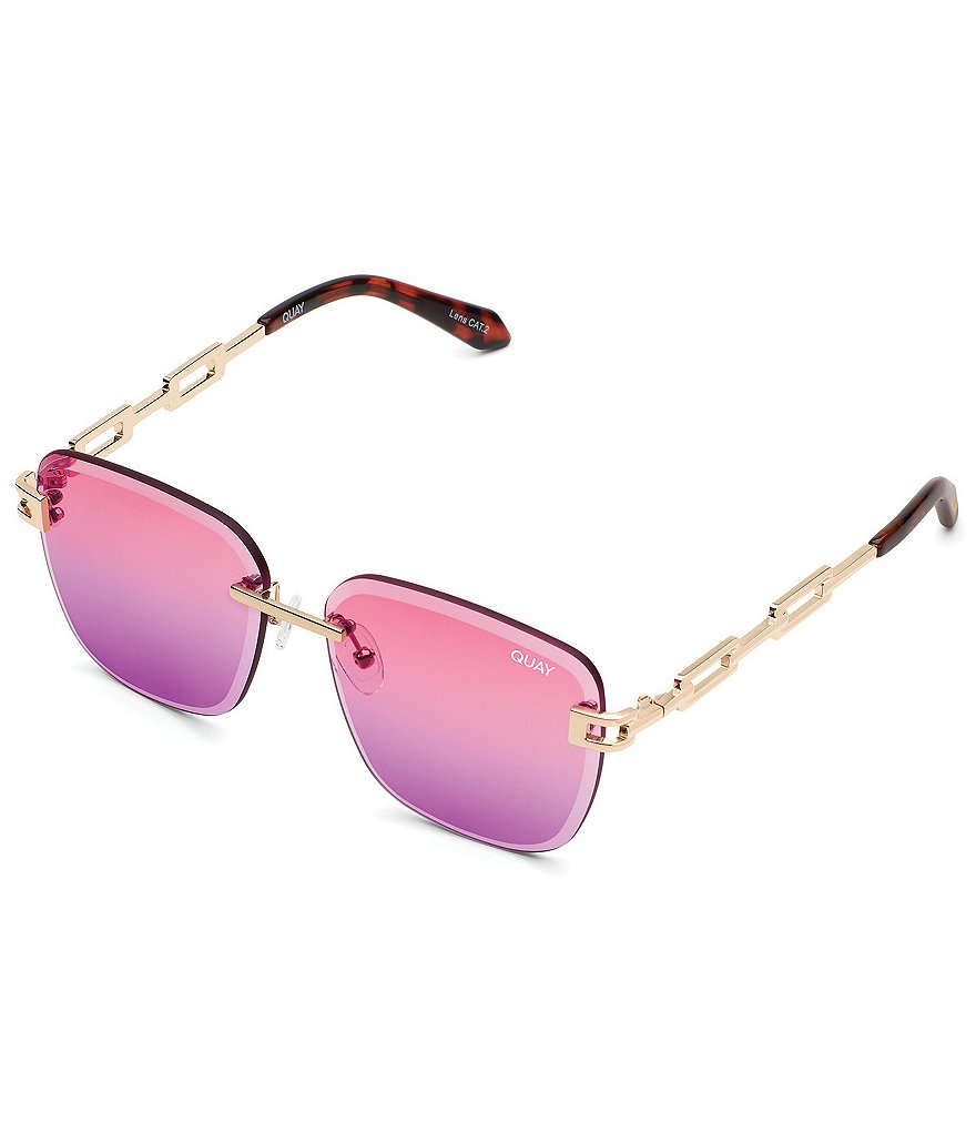 Quay Australia No Cap Square 52mm Sunglasses