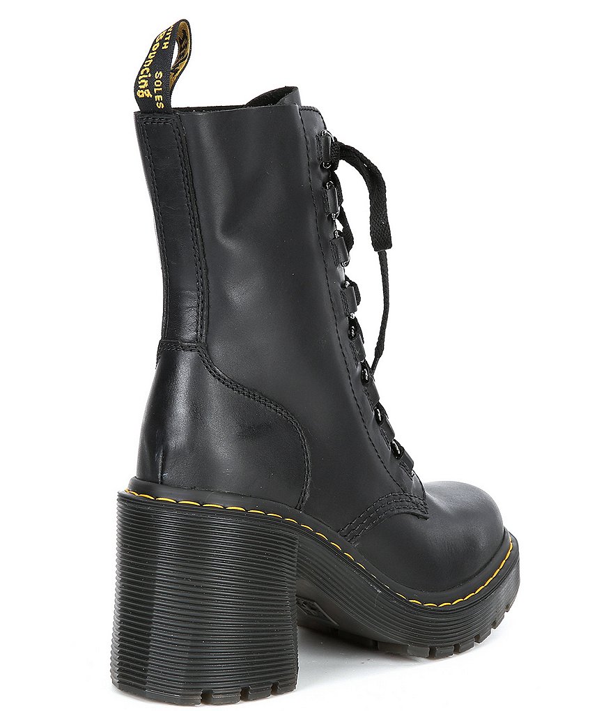 Dr. Martens Women's Chesney Lace-Up Heeled Combat Booties