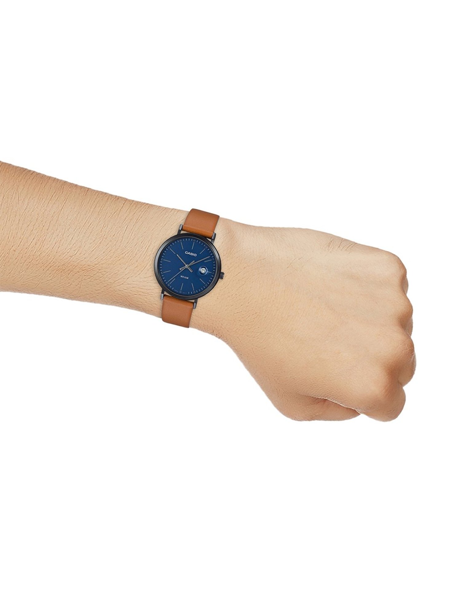 Casio MTP-E175BL-2EVDF Enticer Analog Watch for Men