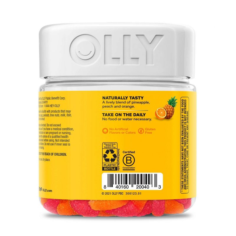 OLLY Hello Happy Gummy Supplements - 60ct
