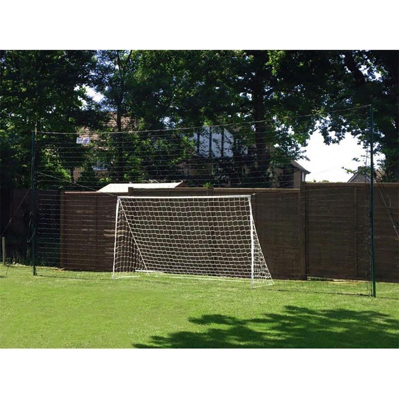 Open Goaaal JX-OGFS1 Adjustable Soccer Practice Net Rebounder Backstop with Training Goal, Standard Size (2 Pack)