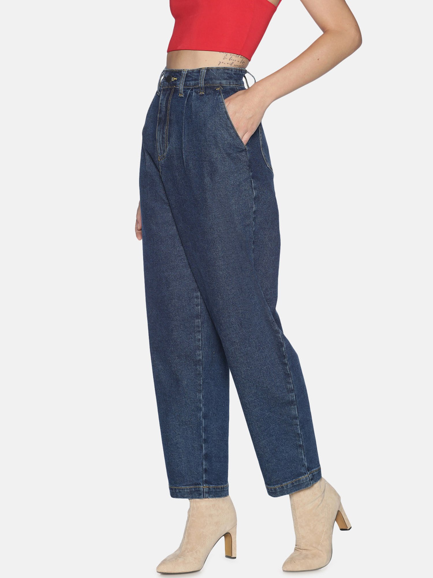 ISU Blue Regular Fit Jeans