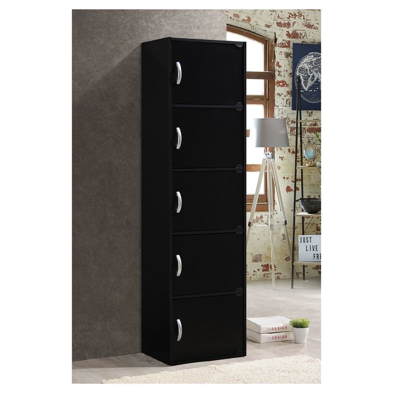 Storage Cabinet Mahogany - Hodedah Import