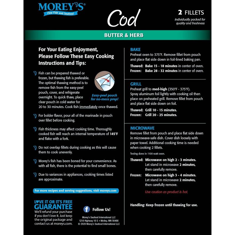 Alaska Cod Skinless Boneless Fillets - Frozen - 16oz - Good & Gather™