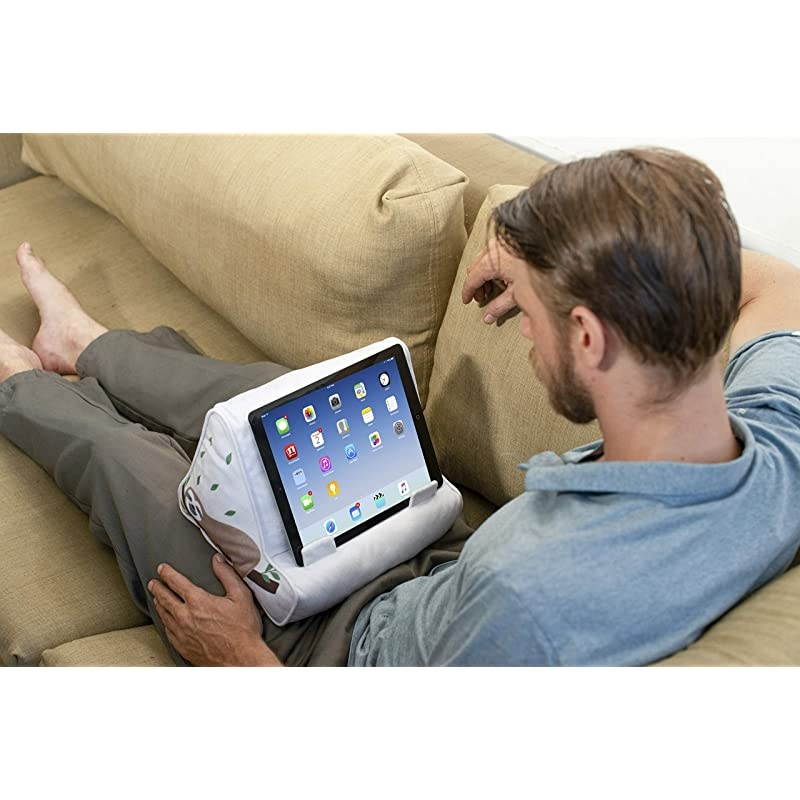 Couch iPad Tablet Holder Novelty eReader Rest Sofa Pillow Stand Gift Idea (Sloth)
