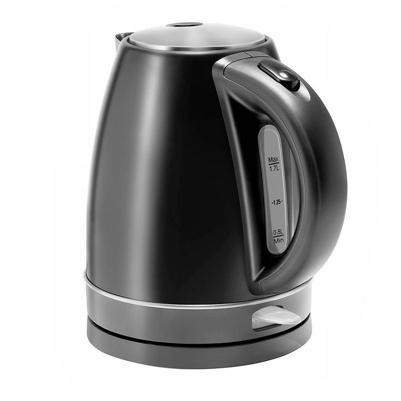 Chefman 1.7L Electric Color-Changing Kettle - Black