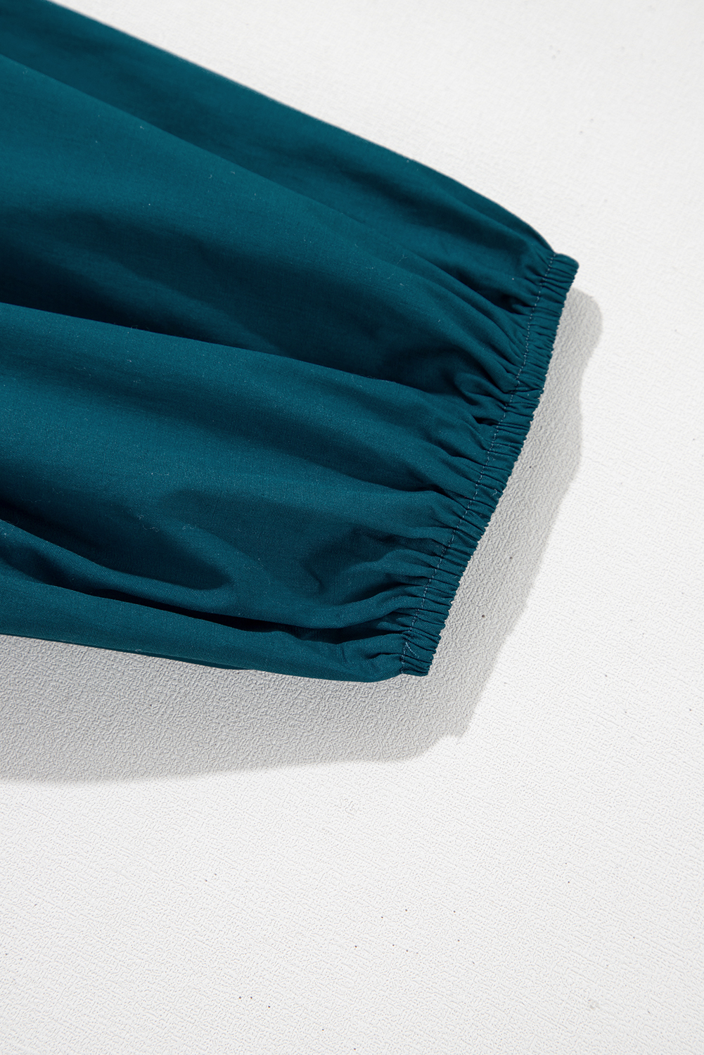 White Frill Mock Neck Sleeveless Tiered Floral Dress