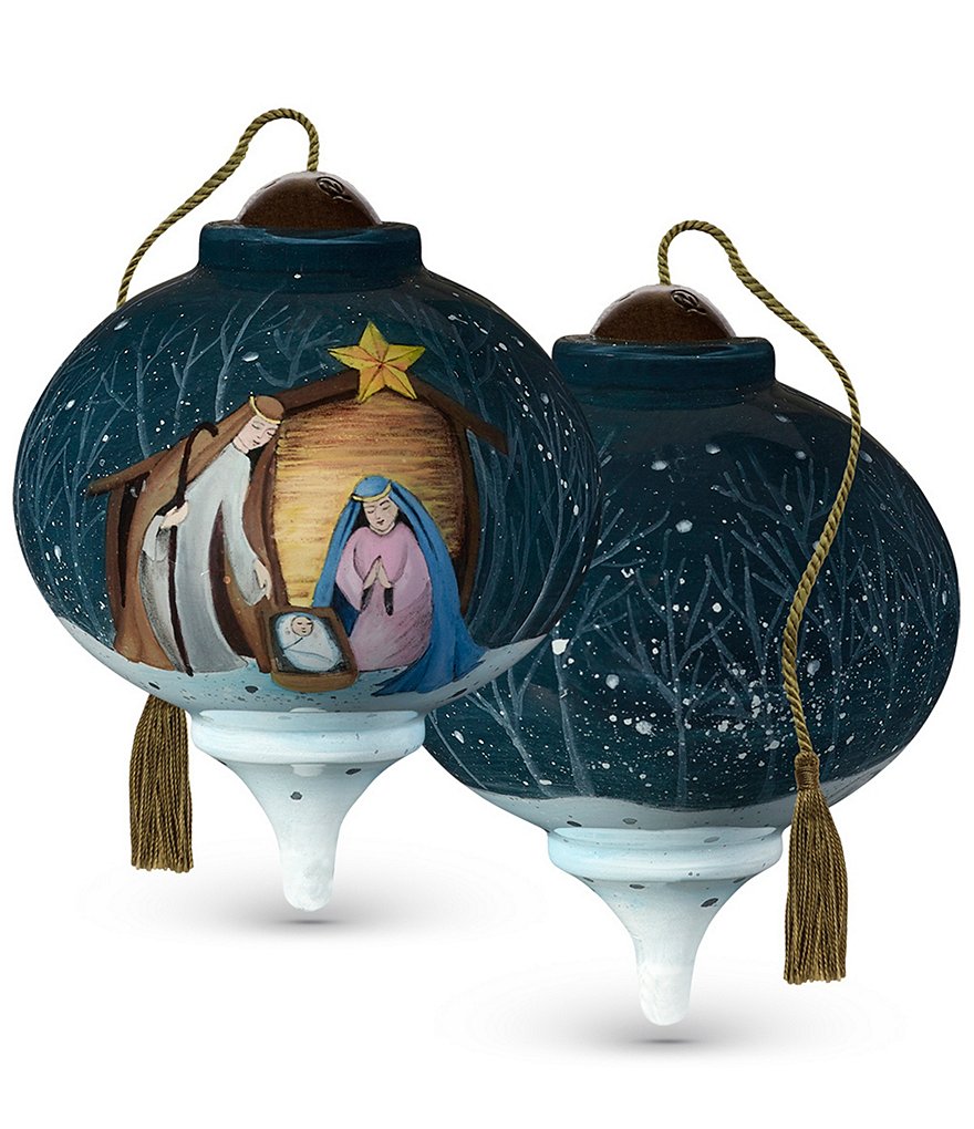 Ne' Qwa Art O Come Adore Him Ornament