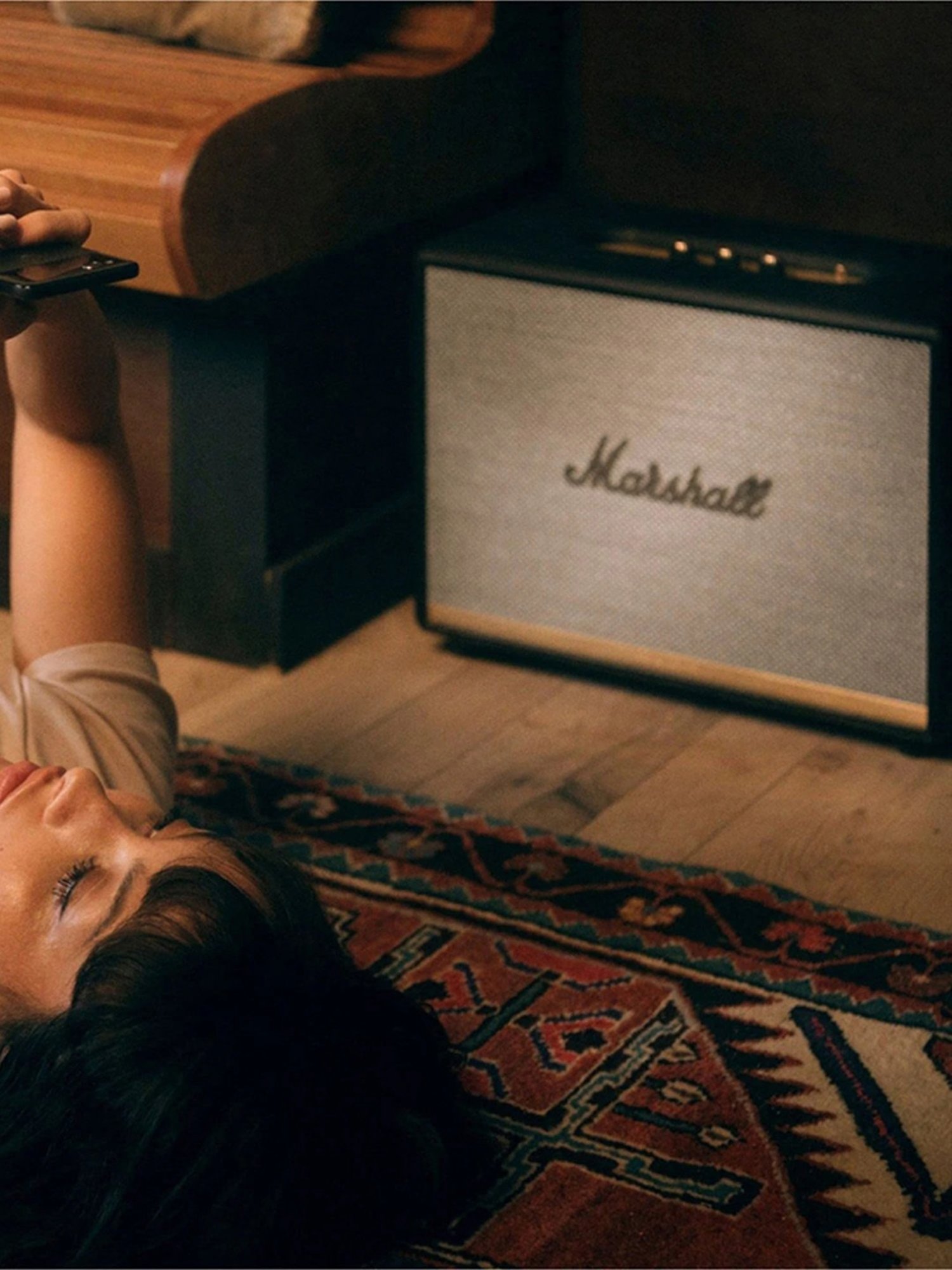 Marshall Woburn II 130 Watt Wireless Bluetooth Portable Speaker (Black)