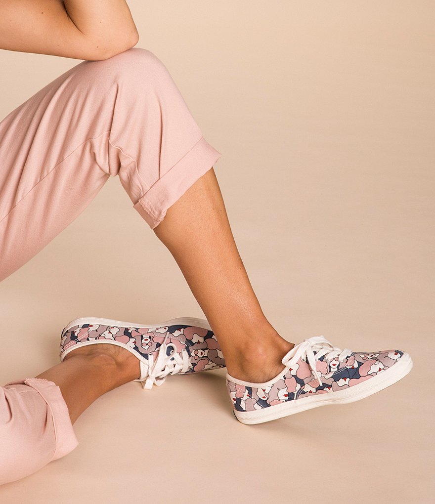 Keds Champion International Women's Day Printed Lace-Up Sneakers