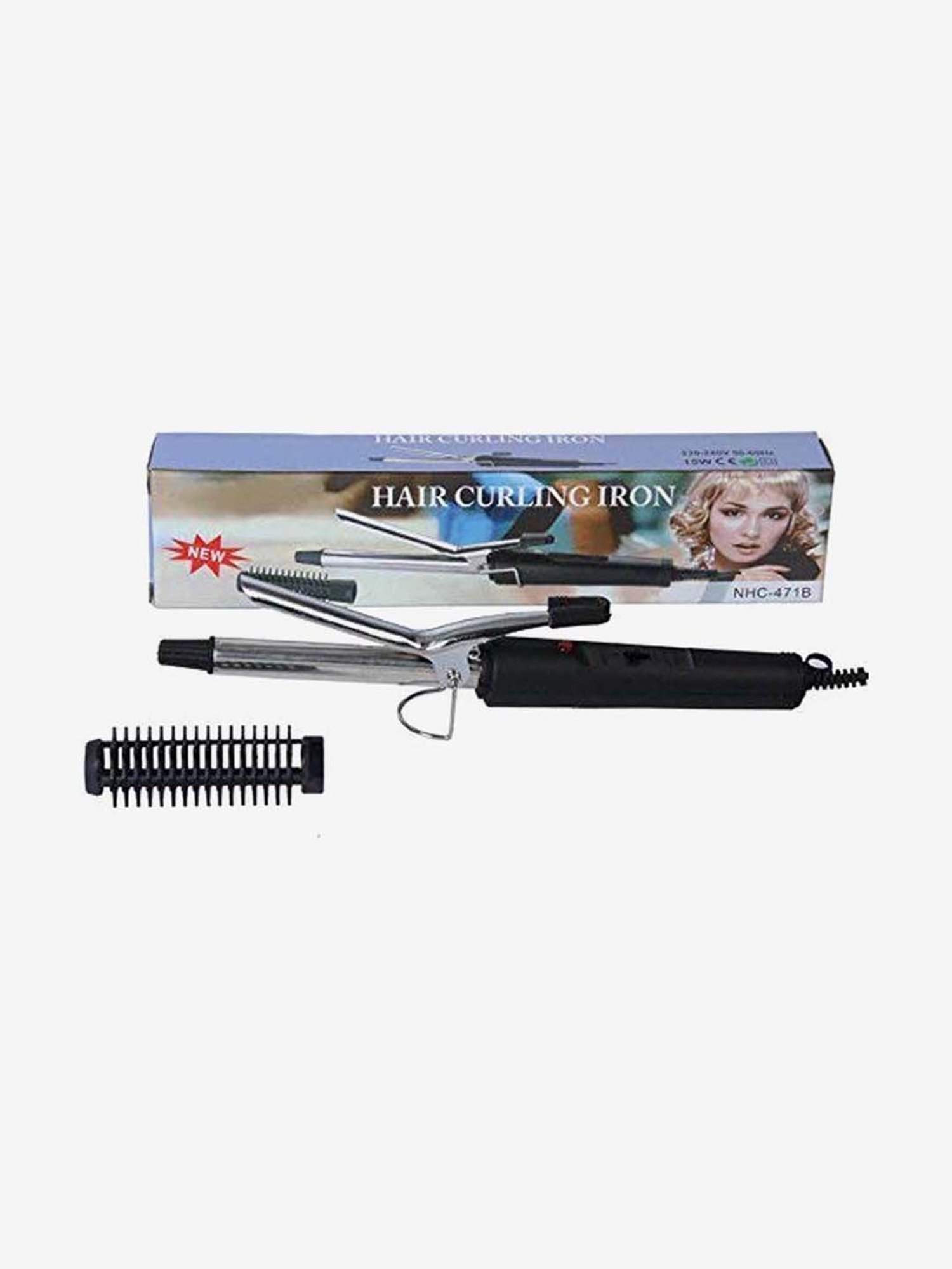 Gorgio Professional GCT9 19mm Hair Curling Tong (Silver)