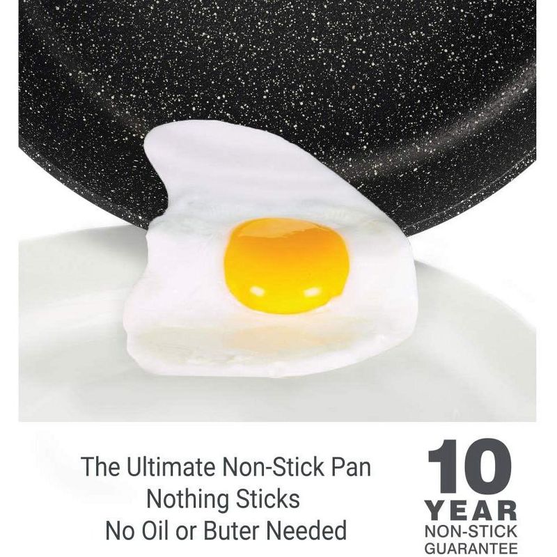 ZYLISS Cookware 8" and 11" Nonstick Fry Pan Set - Oven, Dishwasher, Induction and Metal Utensil Safe Cooking - Heavy Duty Forged Aluminum with Sturdy Riveted Handle (2 Piece Set)