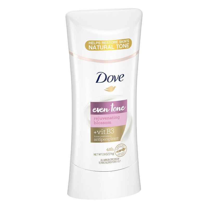 Dove Even Tone Rejuvenating Blossom 48-Hour Antiperspirant & Deodorant Stick - 2.6oz
