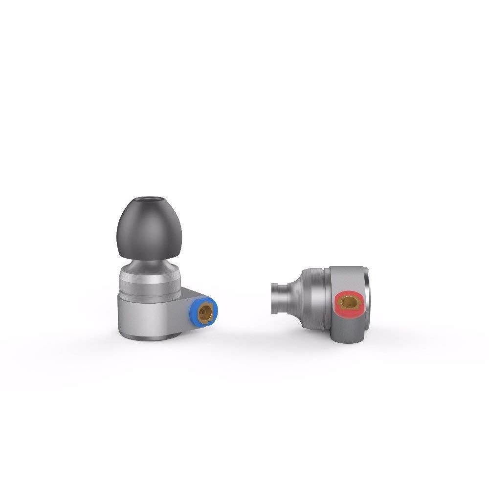 TIN Audio T2 HiFi 2DD Double Dynamic Drive In Ear Earphone Bass DJ Metal Headphones, 3.5 mm MMCX