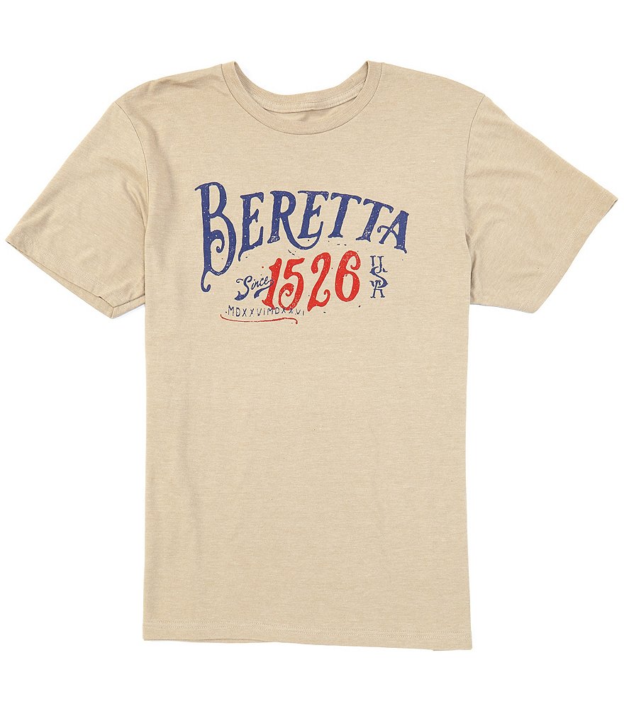 Beretta 1526 Logo Short-Sleeve Tee