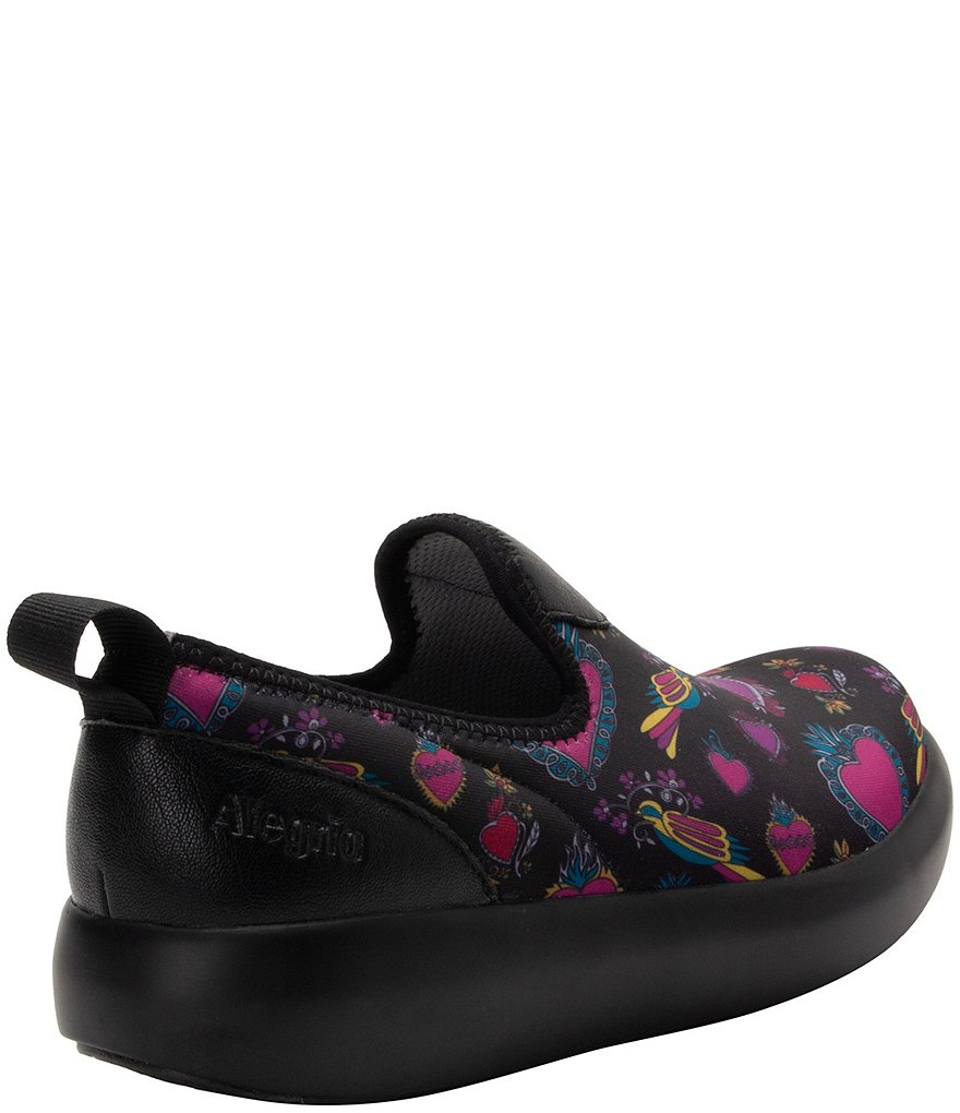 Alegria Eden Frida Print Stretch Knit Slip-Ons