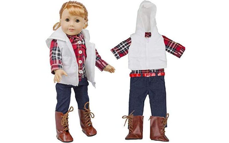 Dress Along Dolly Fall Outfit for American Girl Doll