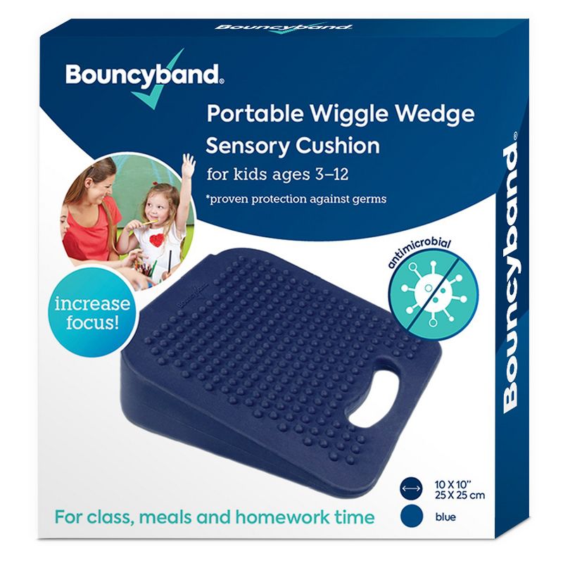 Bouncy Bands Antimicrobial Portable Wedge Seat