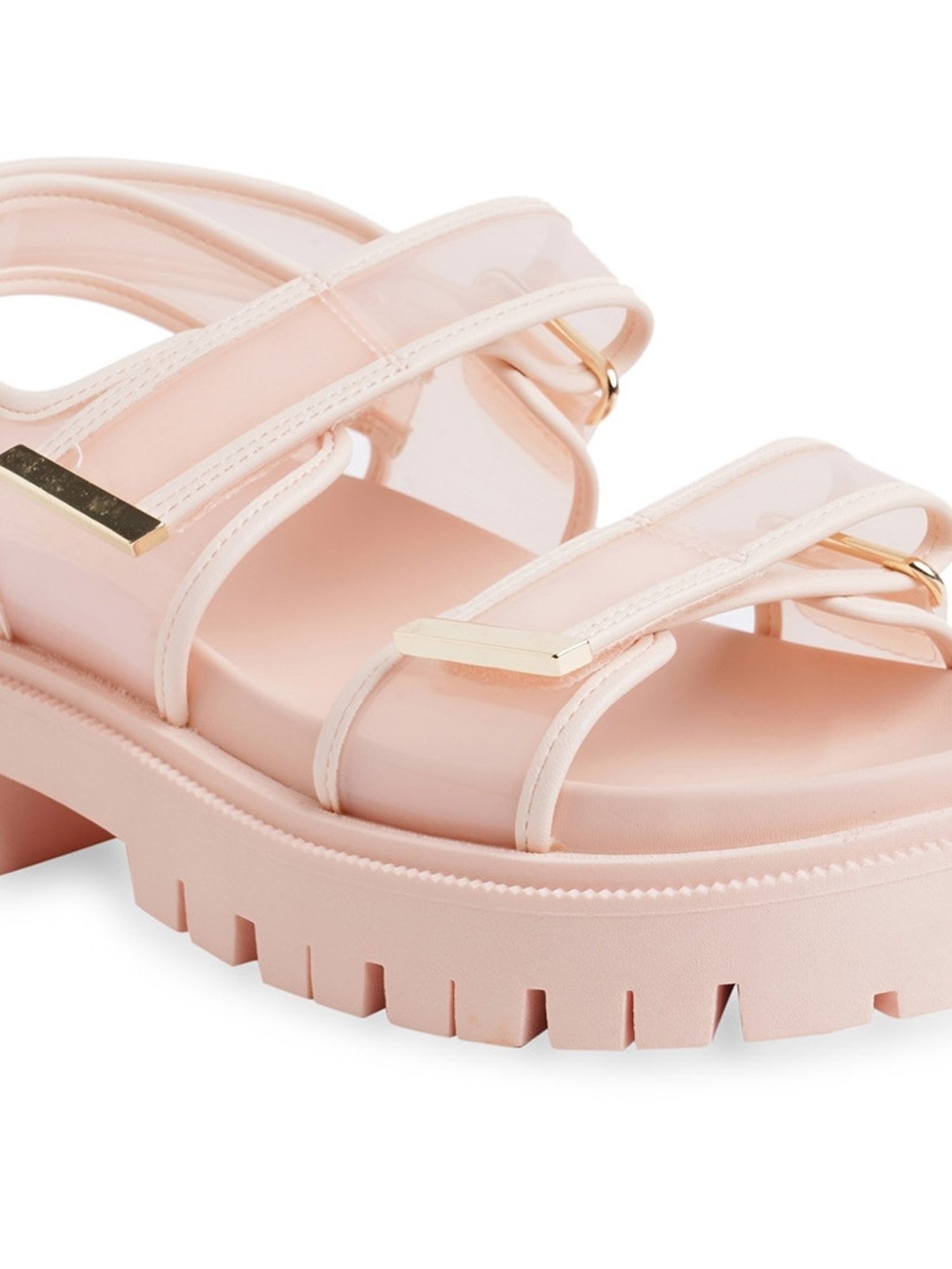 Aldo Women's Pink Back Strap Sandals