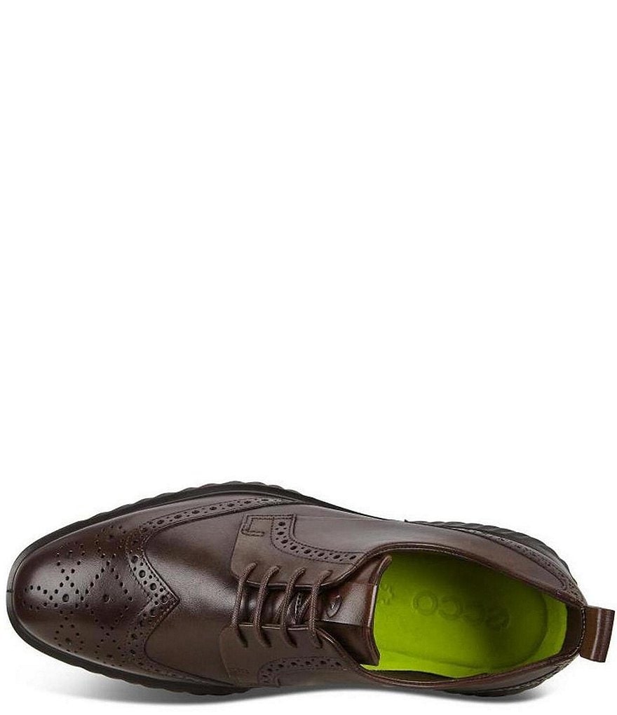 ECCO Men's St.1 Hybrid Lite Brogue Leather Oxfords