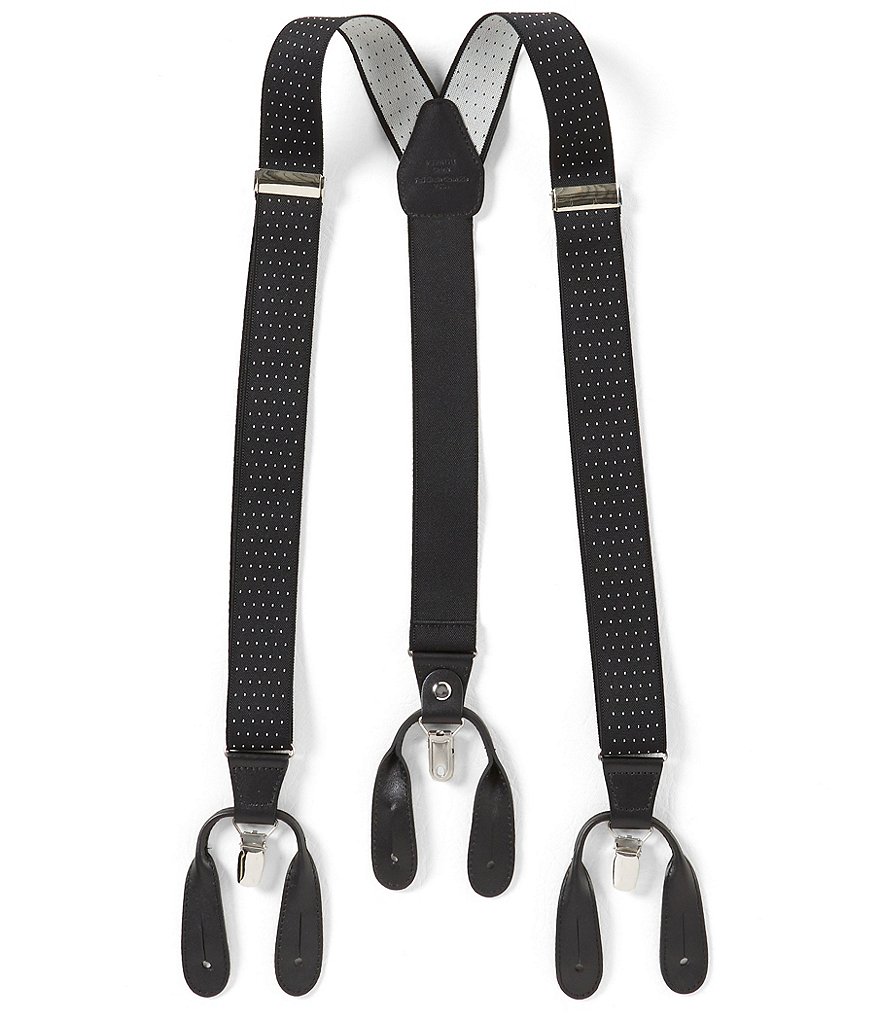Roundtree & Yorke Dotted Suspenders