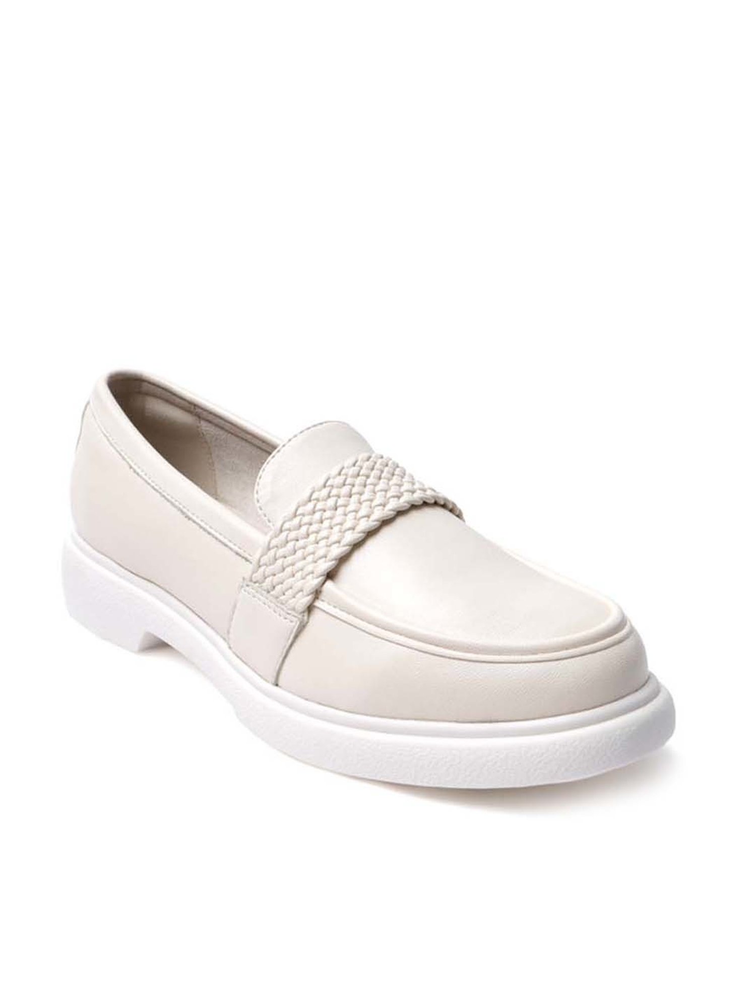 BAGATT Women's Genelle Beige Casual Loafers