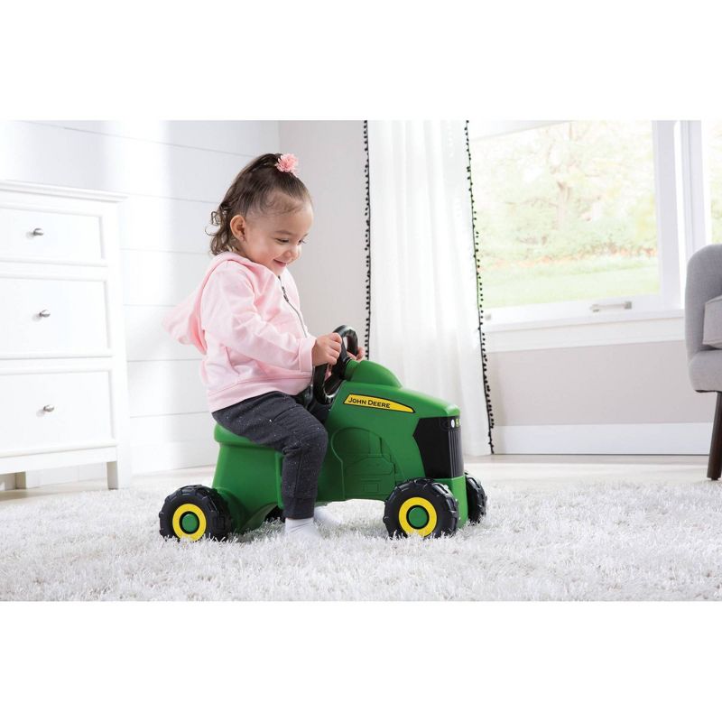 John Deere Sit N Scoot Tractor - Green