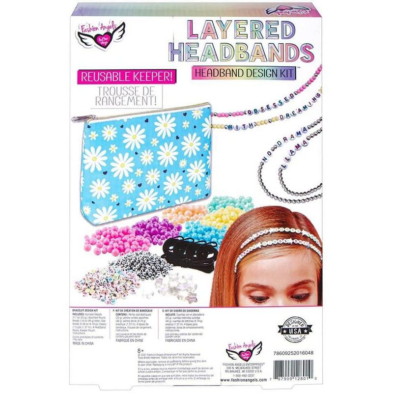 Fashion Angels Fashion Angels Layered Headband Design Kit With Keeper Pouch
