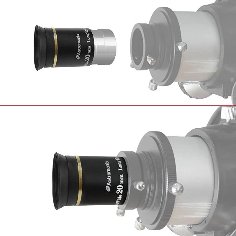125quot 20mm 66Degree Ultra Wide Angle Eyepiece for Telescope