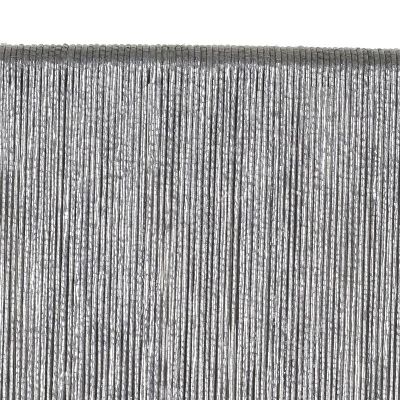 27" x 13" Penelope String Table Lamp Brushed Nickel - Decor Therapy