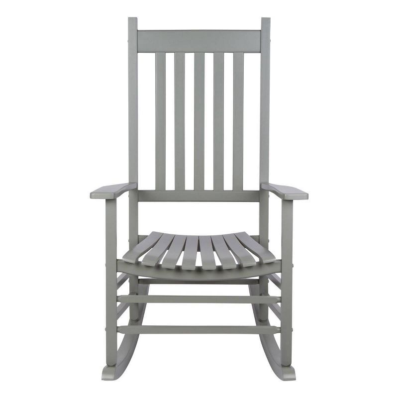Vermont Hardwood Porch Rocker - Storm Gray - Shine Company Inc.