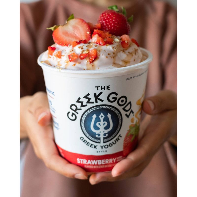 The Greek Gods Honey Strawberry Greek Yogurt - 24oz
