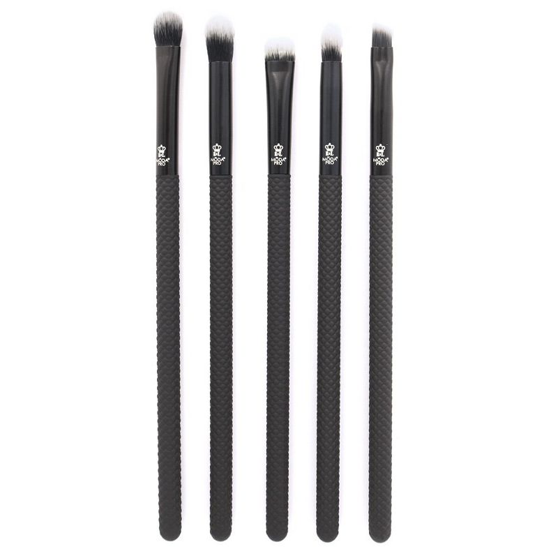 MODA Brush Pro 5pc Deluxe Eye Black Makeup Brush Set