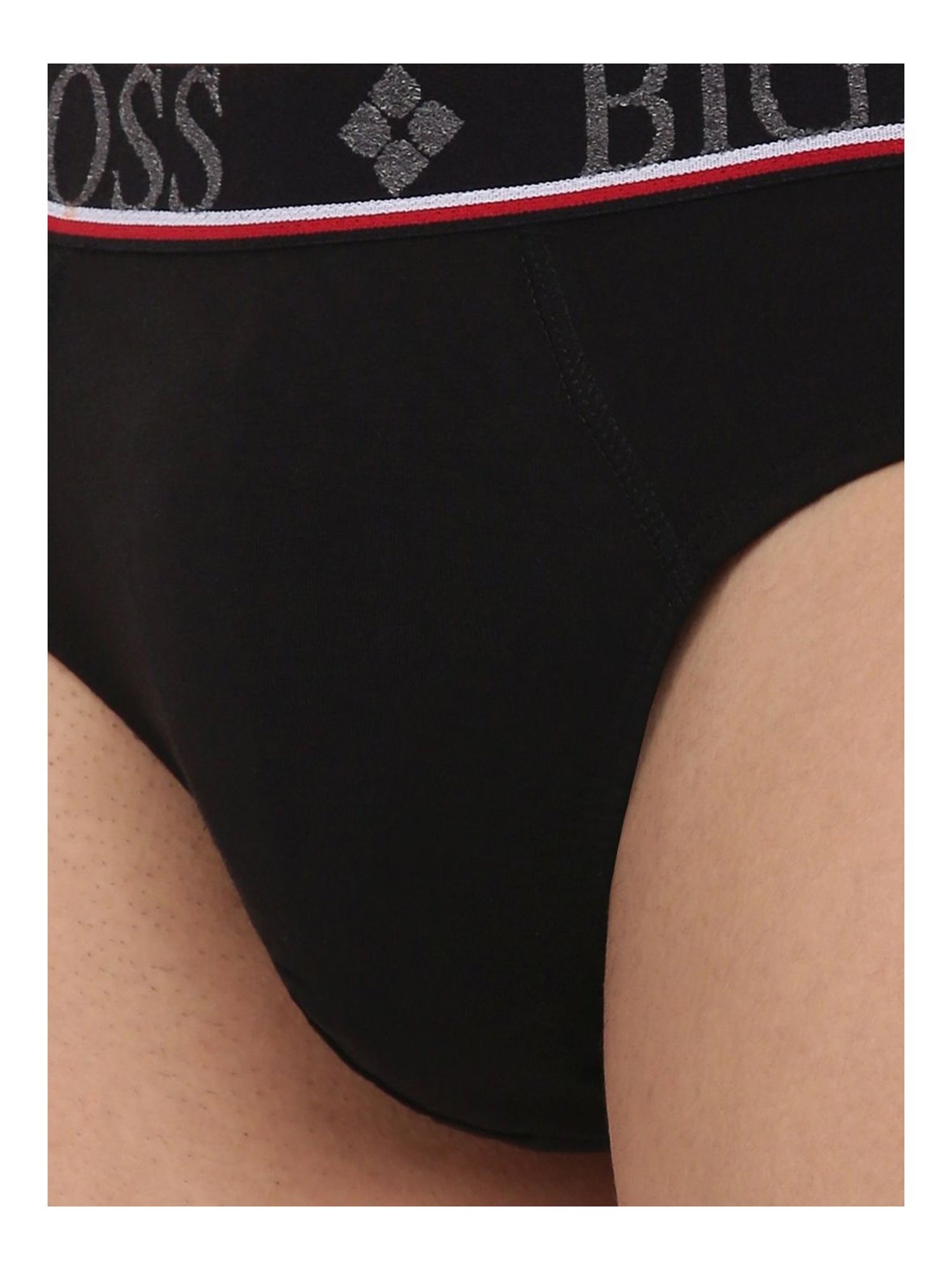 Dollar Bigboss Assorted Color Cotton J-Class Mobilio Briefs (Pack Of 3)