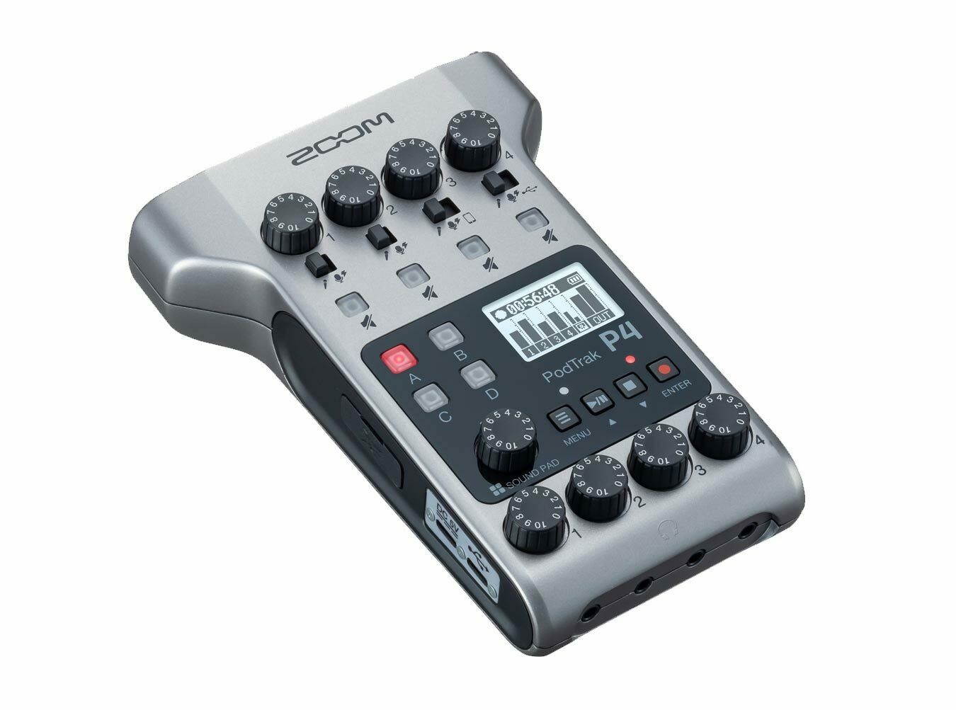 Zoom P4 PodTrak Podcast Recorder PORTABLE RECORDER - NEW - PERFECT CIRCUIT
