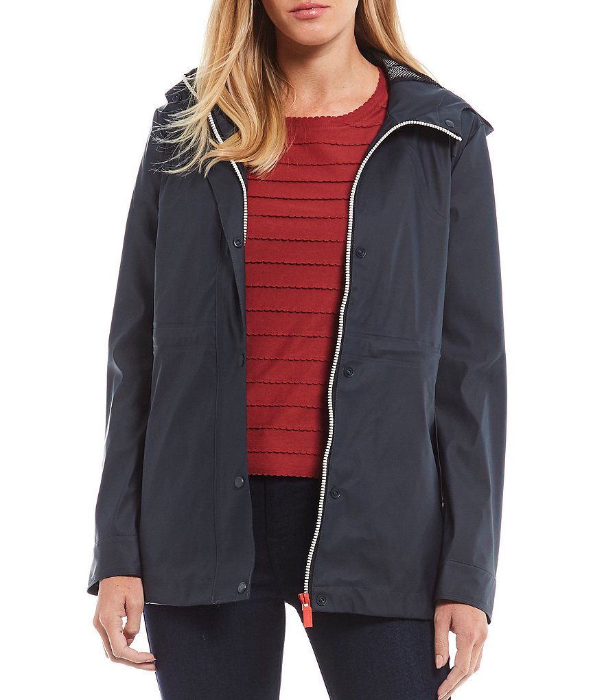 Hunter Lightweight Rubberized Hooded Jacket