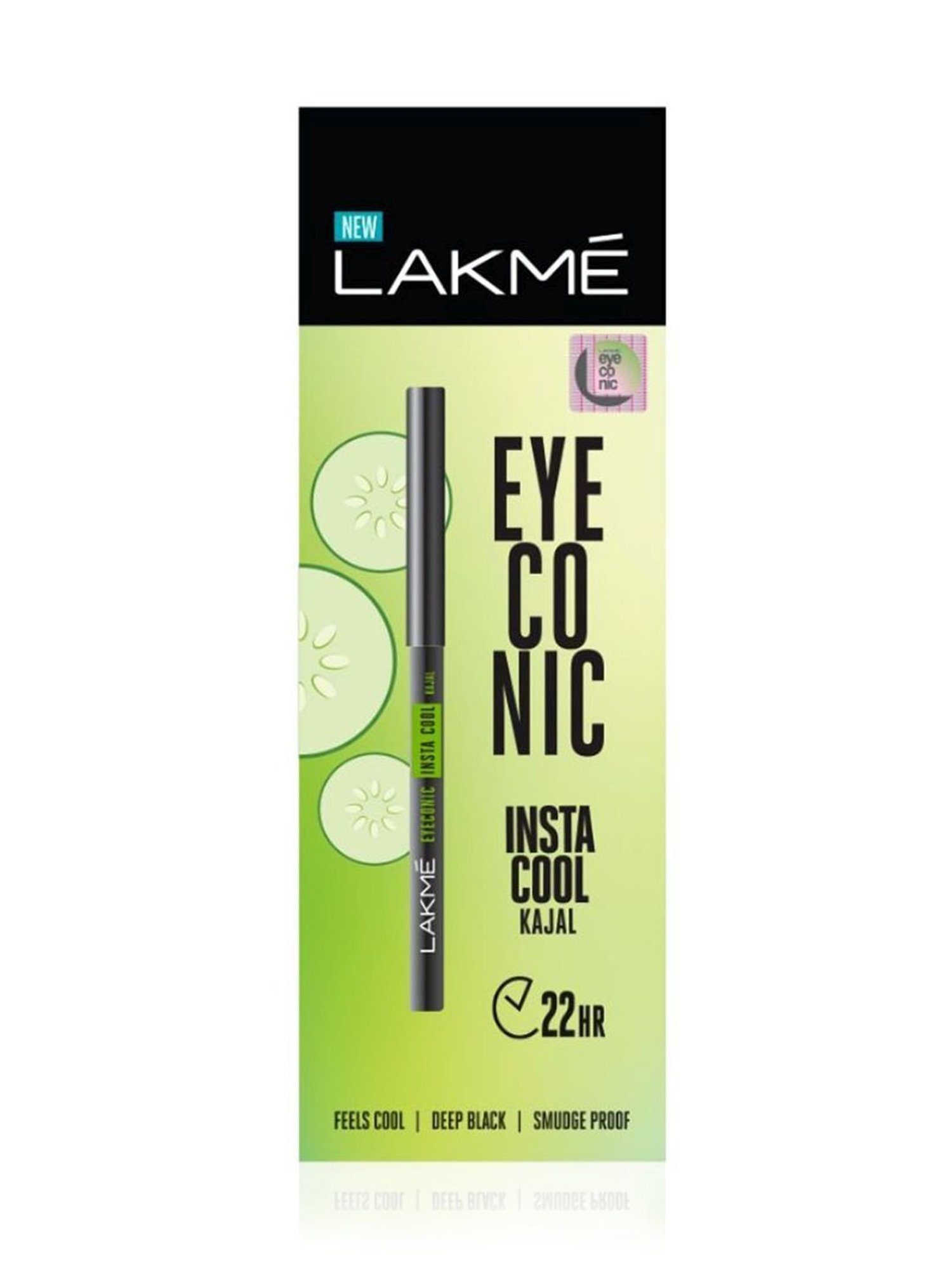 Lakme Eyeconic Insta Cool Kajal Black - 0.35 gm