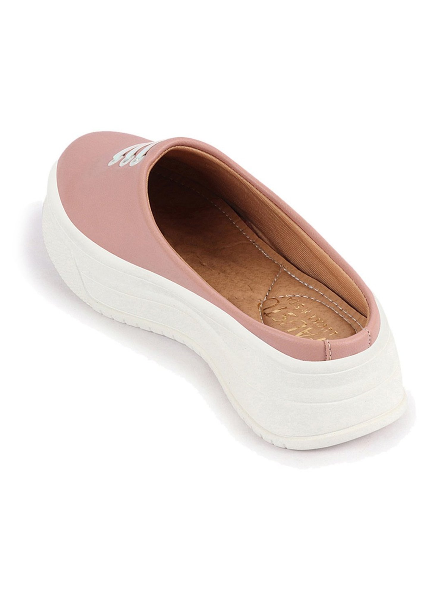 Fausto Women's Pink Mule Shoes