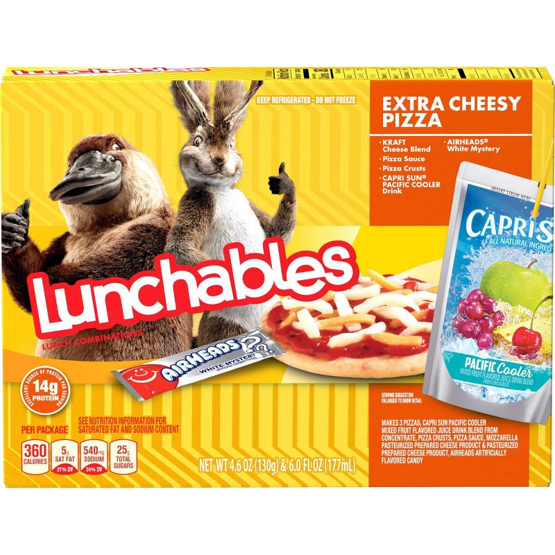 Oscar Mayer Lunchables Extra Cheesy Pizza - 10.6oz